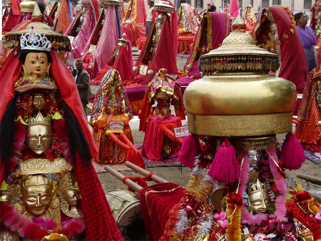 Over 250 Village Devatas gather for Shivaratri in Mandi